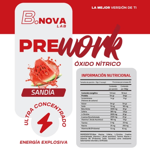 Prework Óxido Nítrico