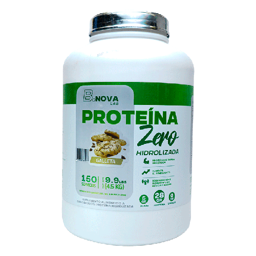 Proteína Zero Hidrolizada 4.5 Kg (9LB)